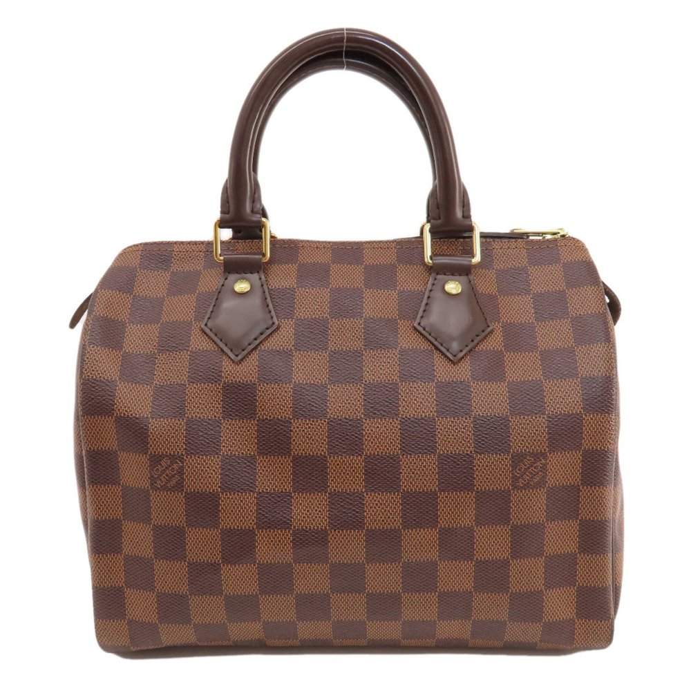 LOUIS VUITTON Brown Damier Speedy 25 Bag - Picture 11 of 11